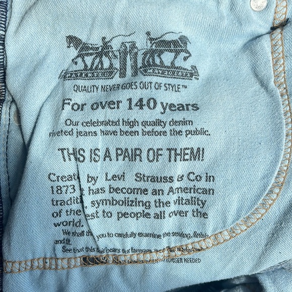 Mens Levi Strauss 559 size 33x32 - Picture 5 of 7